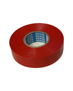 TAPE PLAST RÖD 19 MM X 10 M