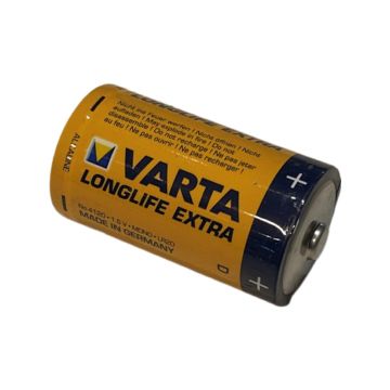 BATTERI LR20 D 1.5 V    34.2x61.5 MM  RUNT